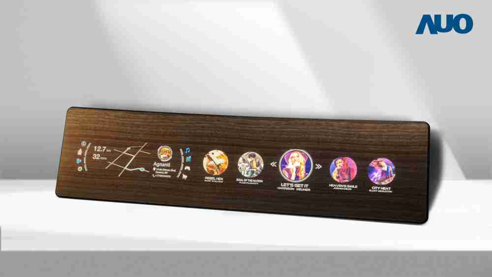 尊龙集团研发全球最高穿透度达80%的AmLED木纹显示器，，可于使用时呈现高亮度、、清晰可见的信息，，，并在不使用时回归为单纯的饰板，，，节能兼具美观