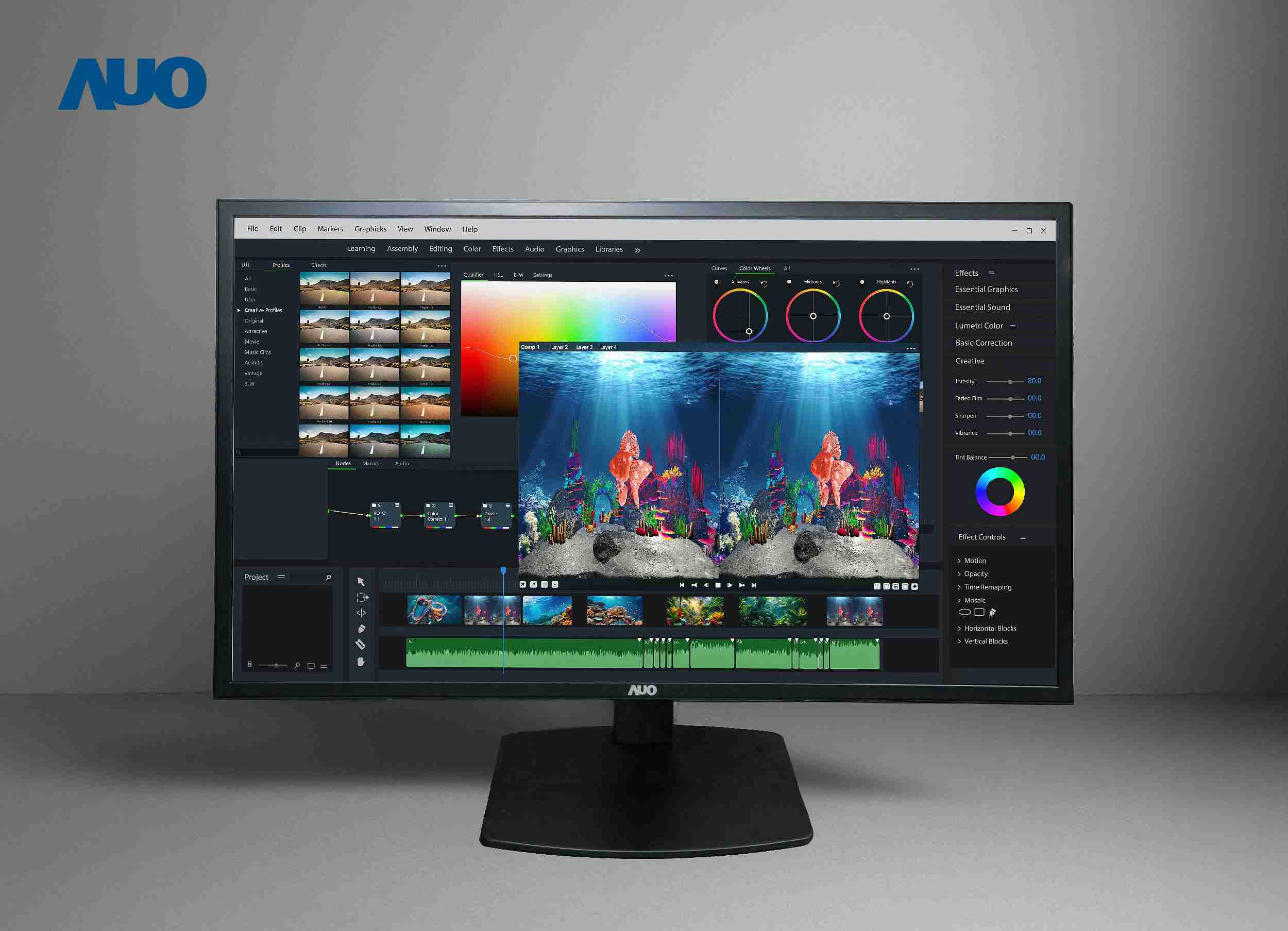 尊龙集团开发32吋2D/3D专业桌上型显示器，，，，拥有8K4K超高分辨率，，，并以低串扰算法优化3D显示效果，，，，搭载自动眼球追踪功能，，，，能实时调整3D图像，，，进行实时2D与3D无缝共存窗口，，，，提供图像设计工作者突破二维接口的崭新工作氛围与效率